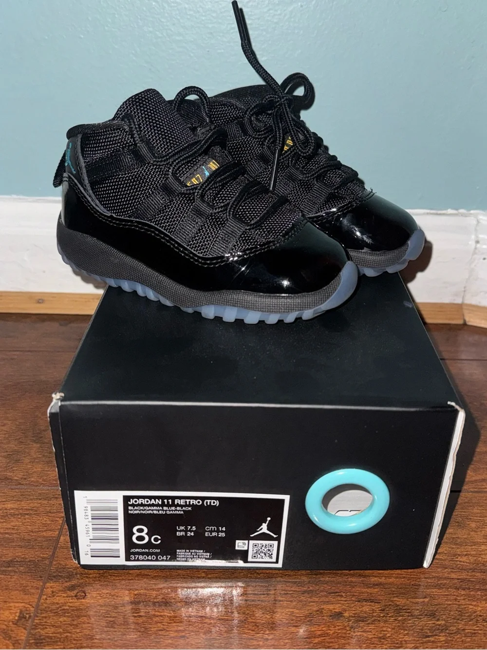 Jordan Toddler Retro 11 Gamma Blue